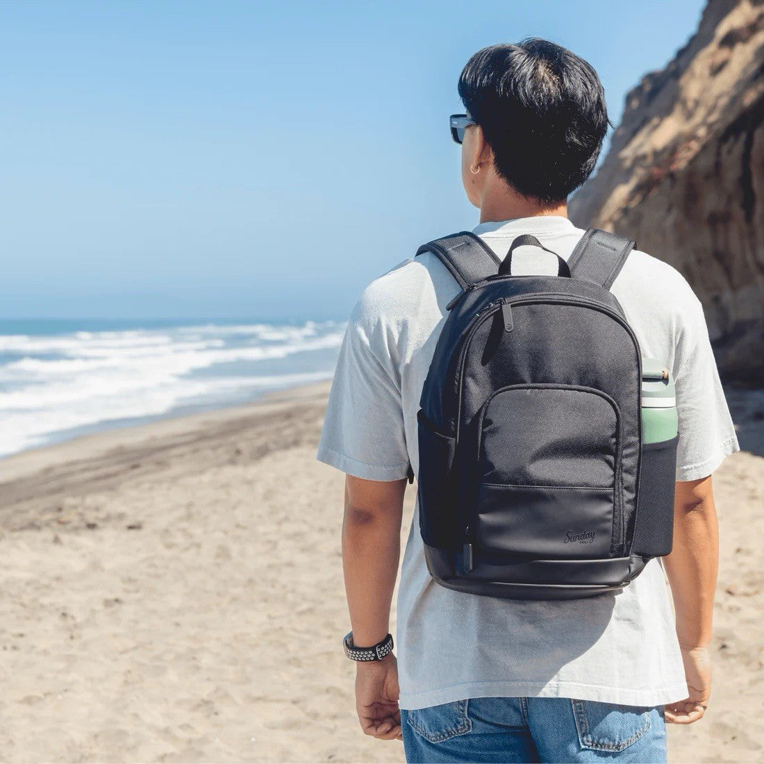 Sunday Golf Encinitas Backpack | Matte Black | Darts Only | Limited Edition