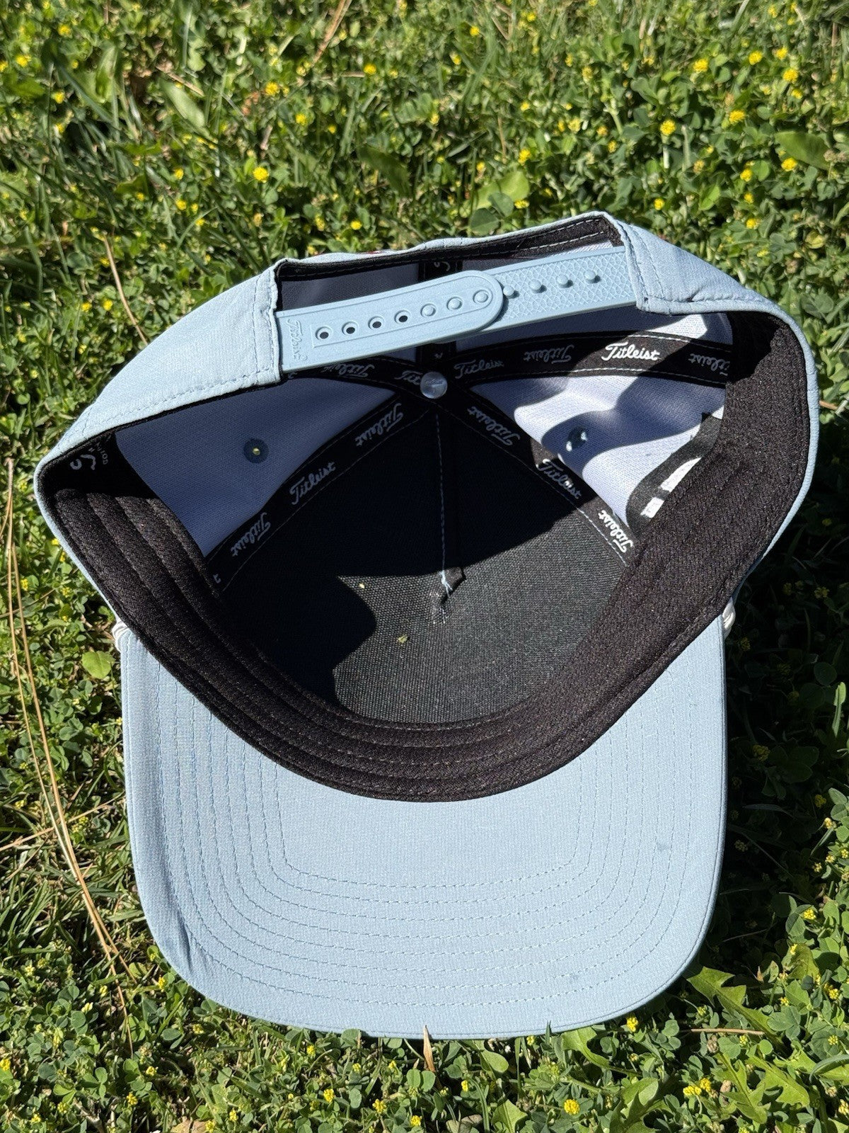 Titleist Pro V1 Rope Golf Hat | Snapback Adjustable | Light Blue | One Size