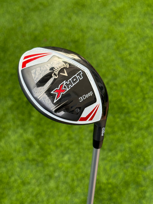 Callaway X Hot 3 Deep Pro 3W 14.5° | PXv Women’s Flex | RH | New Grip