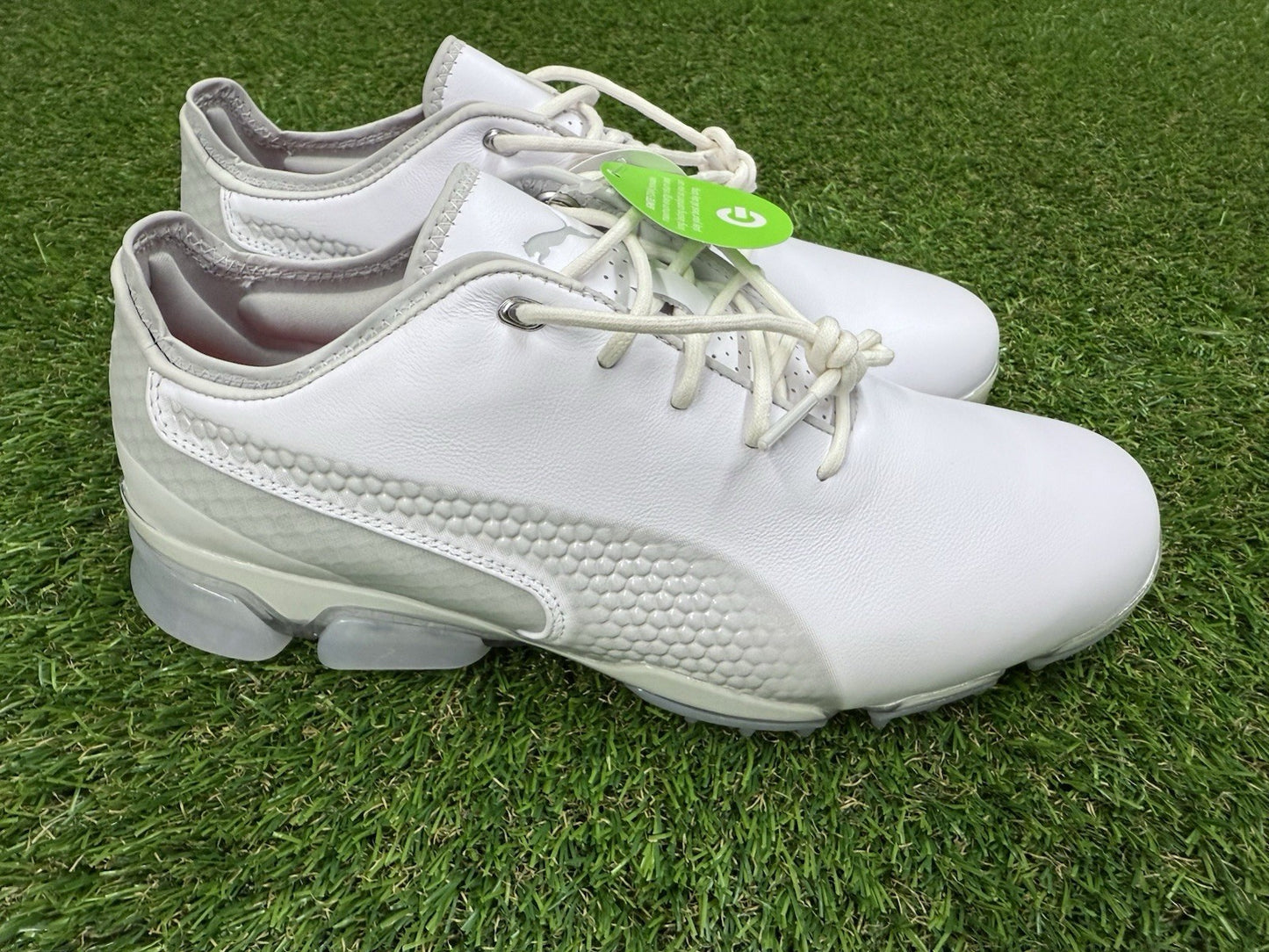 PUMA Ignite ProAdapt Golf Shoes White/Gray | Men’s US 7.5 | NWT | 192766-01
