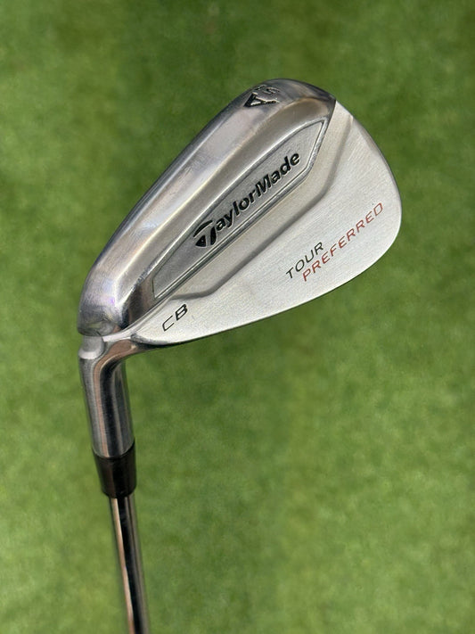 TaylorMade Tour Preferred CB A Wedge | NS Pro R-Flex | LH | Lamkin Midsize Grip