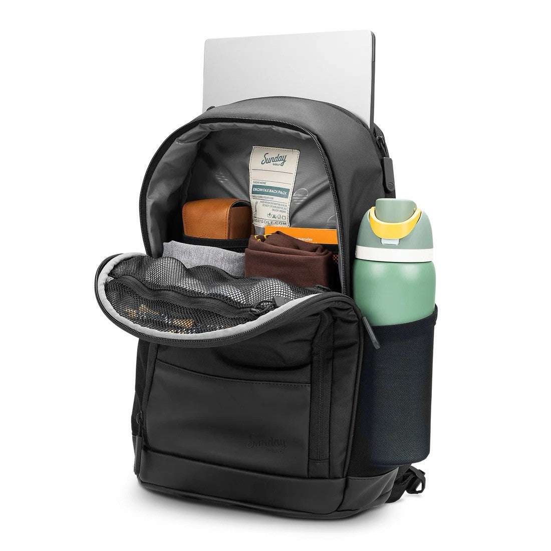 Sunday Golf Encinitas Backpack | Matte Black | Darts Only | Limited Edition