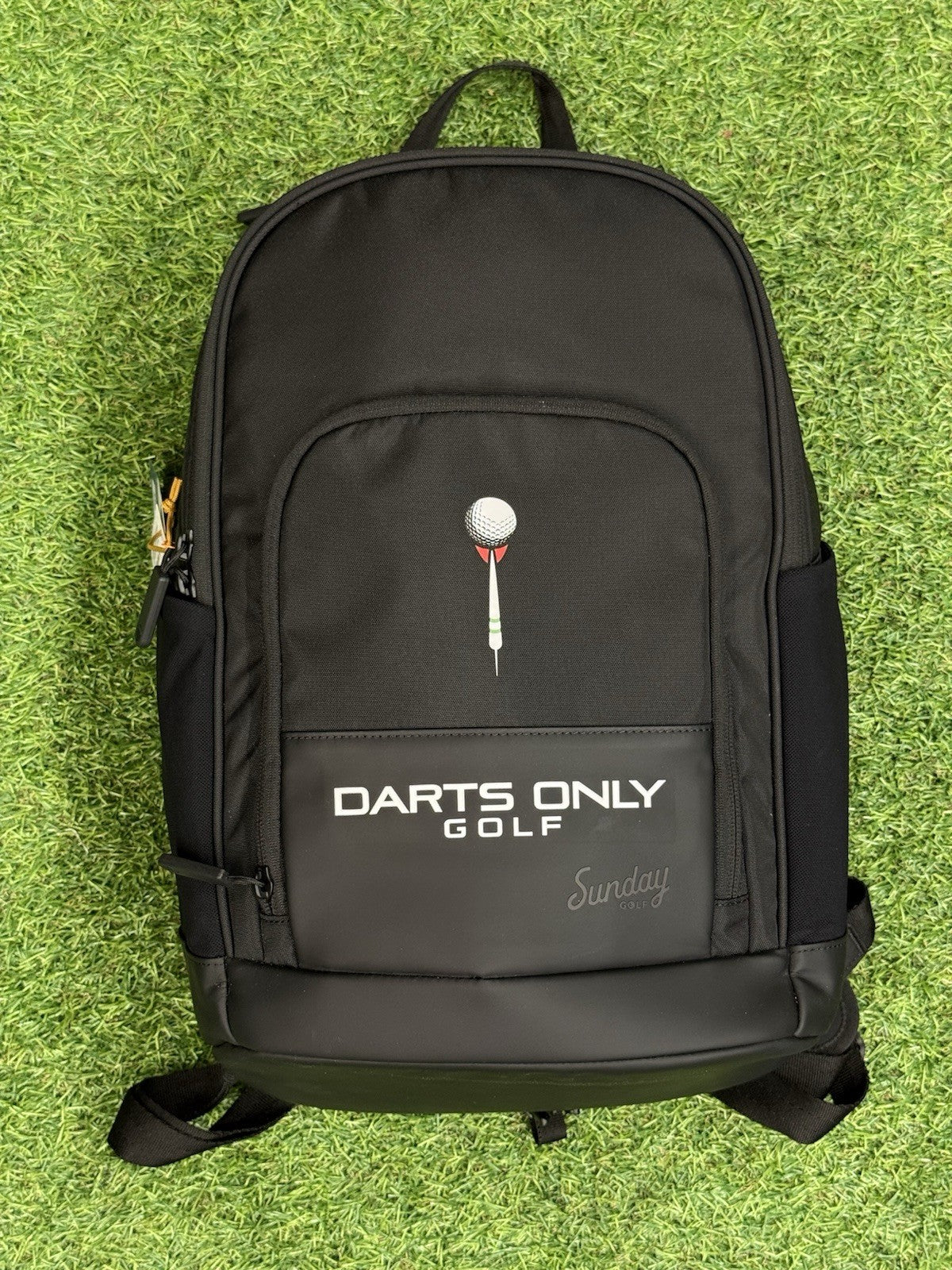 Sunday Golf Encinitas Backpack | Matte Black | Darts Only | Limited Edition
