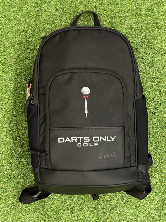 Sunday Golf Encinitas Backpack | Matte Black | Darts Only | Limited Edition