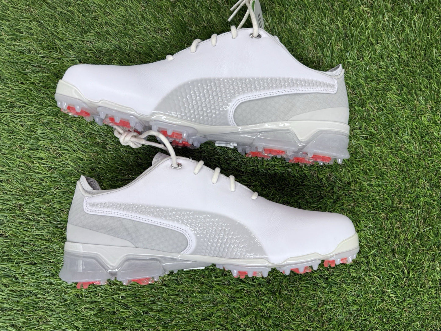 PUMA Ignite ProAdapt Golf Shoes White/Gray | Men’s US 7.5 | NWT | 192766-01