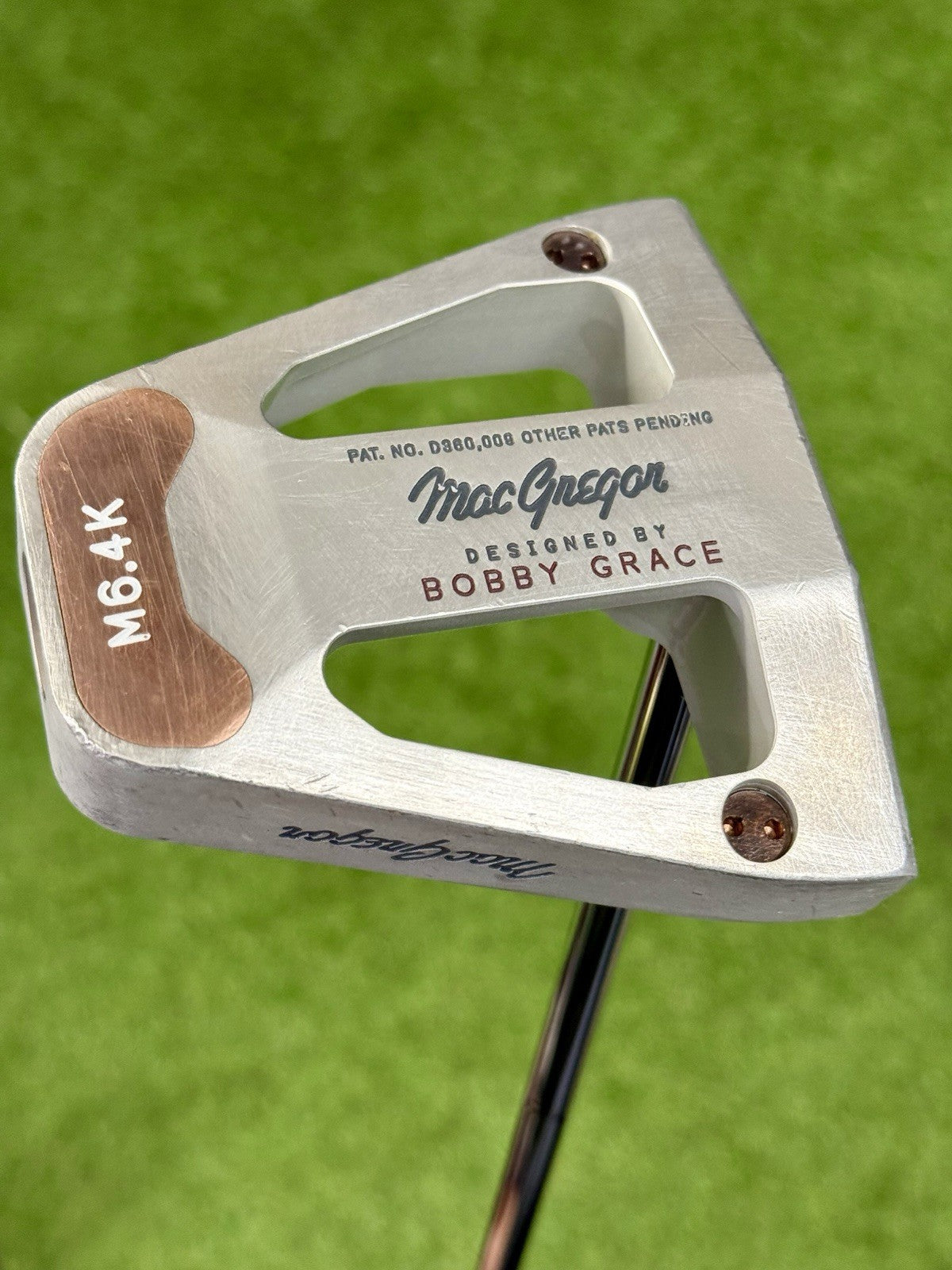 MacGregor Bobby Grace M6.4K Center Shaft V-Foil | Golf Pride Tour SNSR Grip 34”