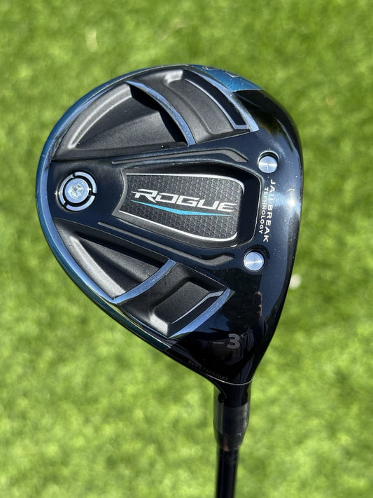 TOUR ISSUE Callaway Rogue 3 Wood | Kuro Kage Silver TiNi 80 Flex • TX | RH