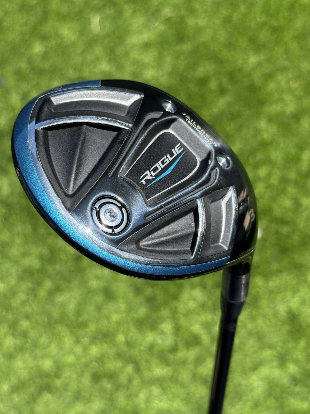 TOUR ISSUE Callaway Rogue 3 Wood | Kuro Kage Silver TiNi 80 Flex • TX | RH
