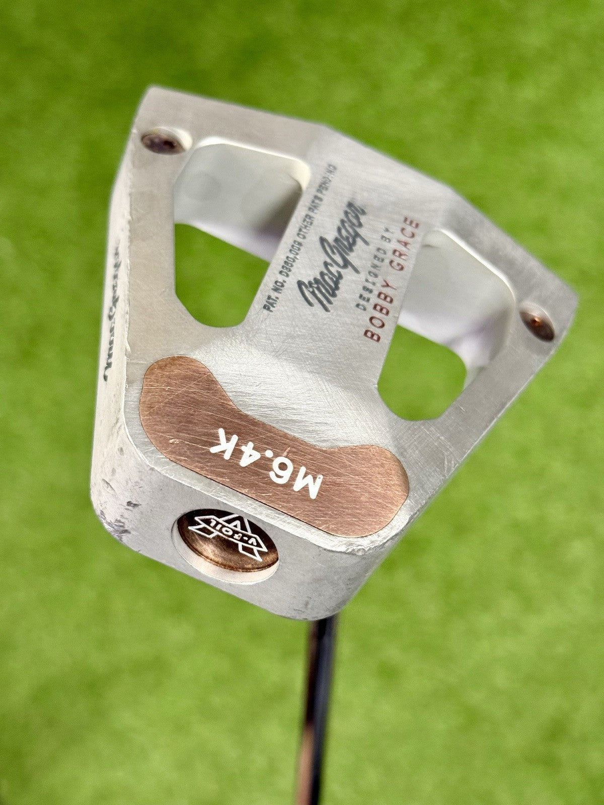 MacGregor Bobby Grace M6.4K Center Shaft V-Foil | Golf Pride Tour SNSR Grip 34”