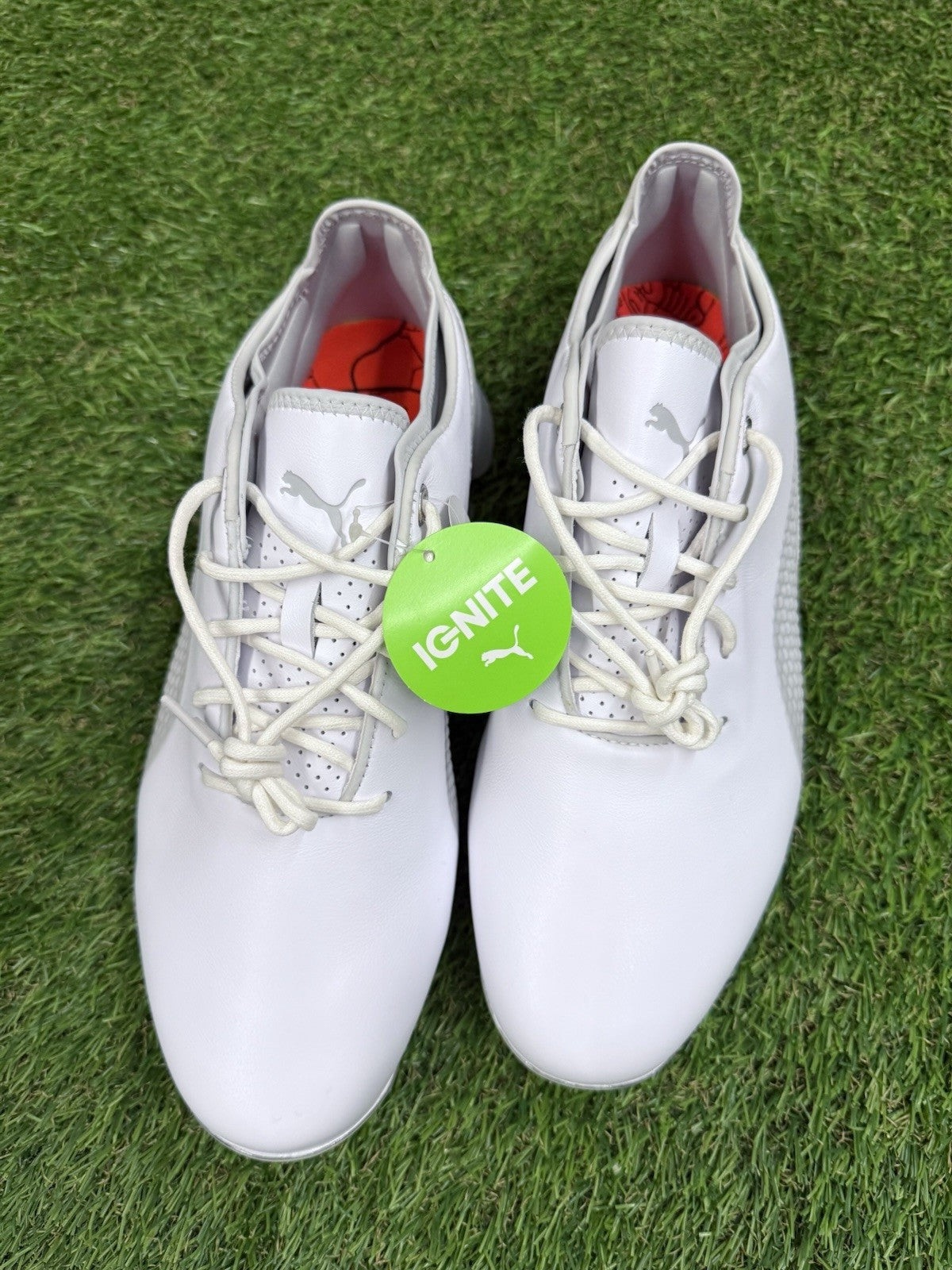 PUMA Ignite ProAdapt Golf Shoes White/Gray | Men’s US 7.5 | NWT | 192766-01
