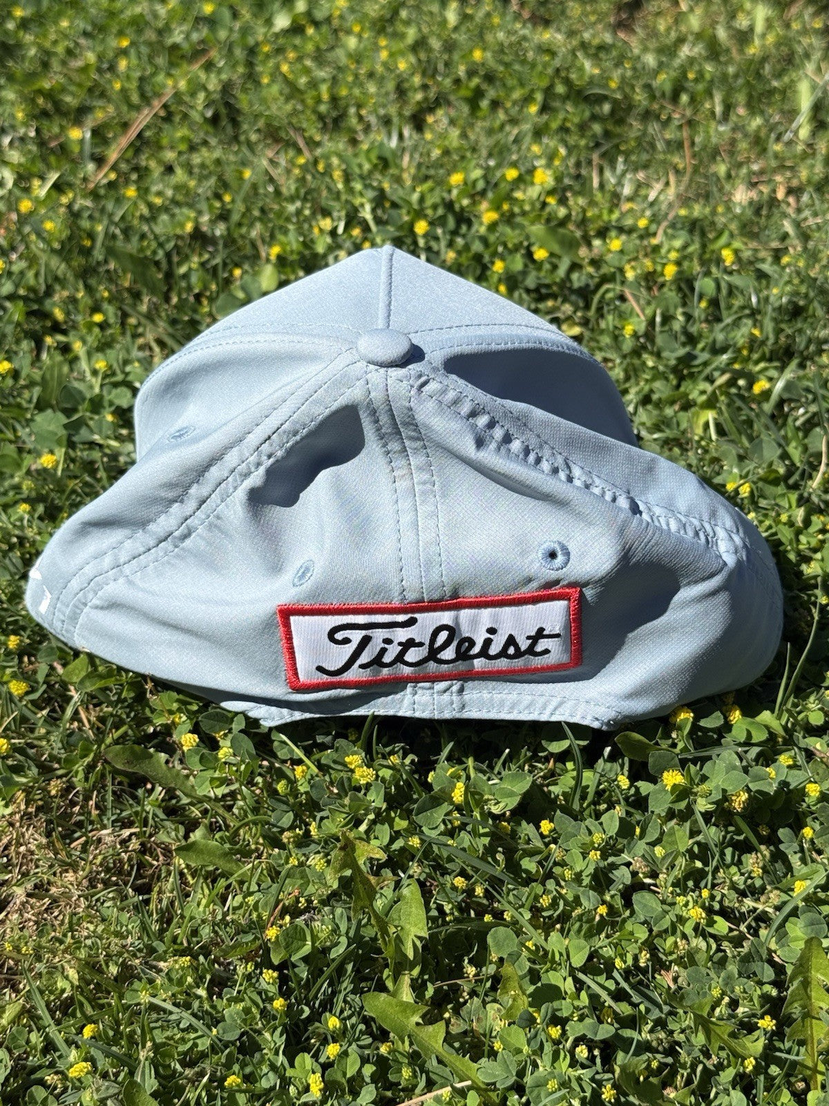 Titleist Pro V1 Rope Golf Hat | Snapback Adjustable | Light Blue | One Size