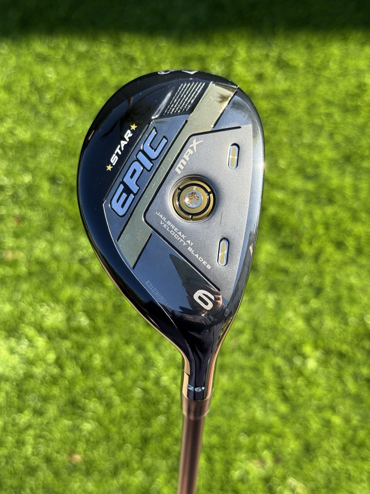 NEW Callaway Epic Max Star 6 Hybrid | Ventus 5-SR | RH | Sugarloaf Grip