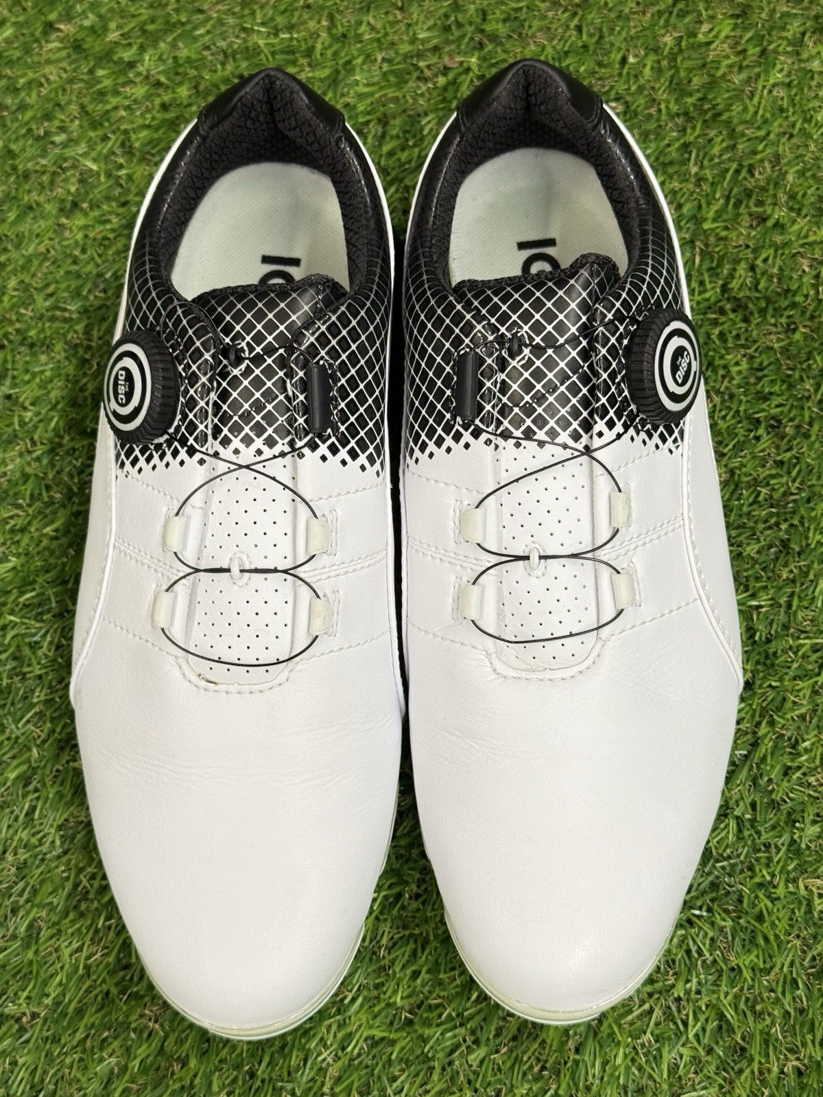 Puma TitanTour Ignite Disc Golf Shoes | White/Black | 7.5 US | Special Edition